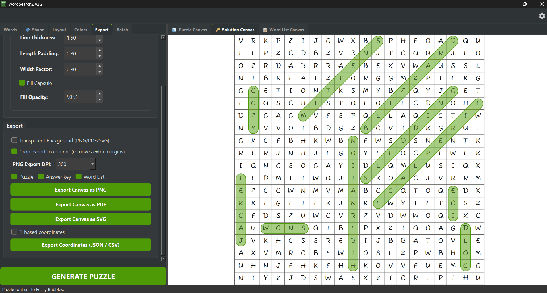 WordSearchZ screenshot 2
