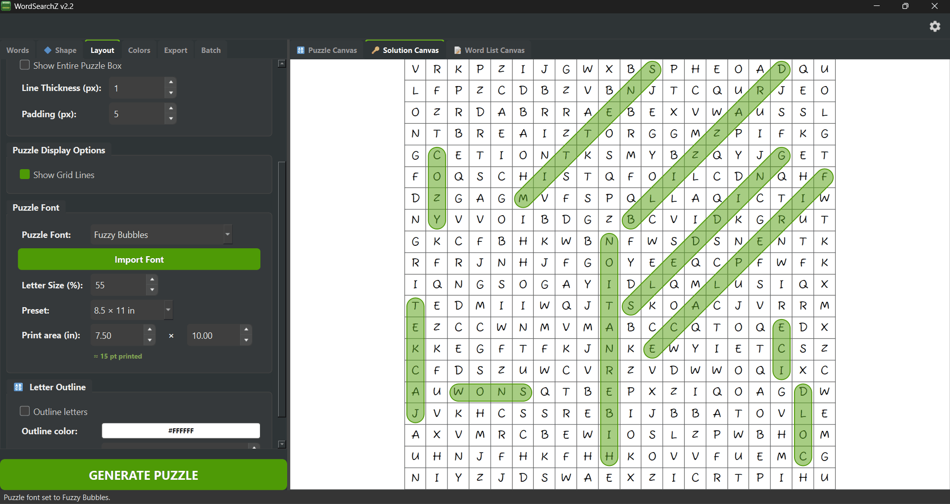 WordSearchZ screenshot 3